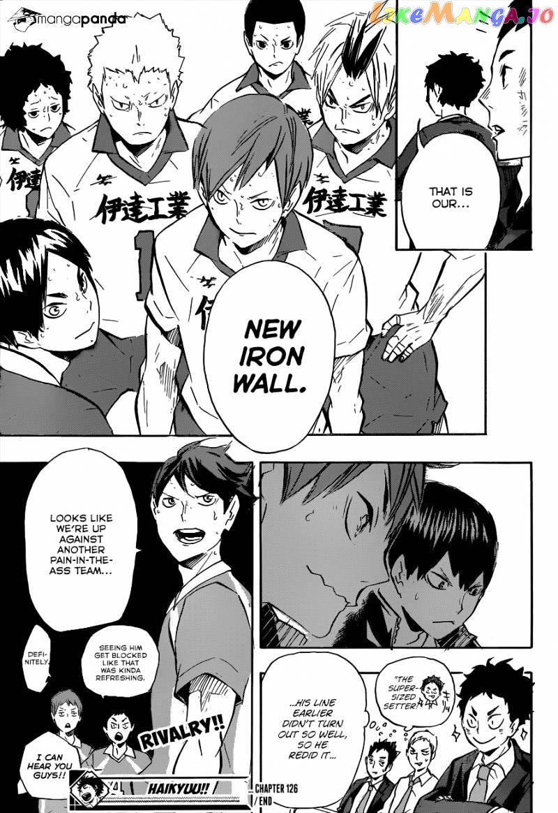 Haikyuu!!, Chapter 126 image 21